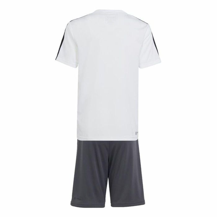 Conjunto Deportivo para Niños Adidas Essentials Blanco Negro 7-9 Años 5 Conjunto Deportivo para Niños Adidas Essentials Blanco Negro 7-9 Años 5