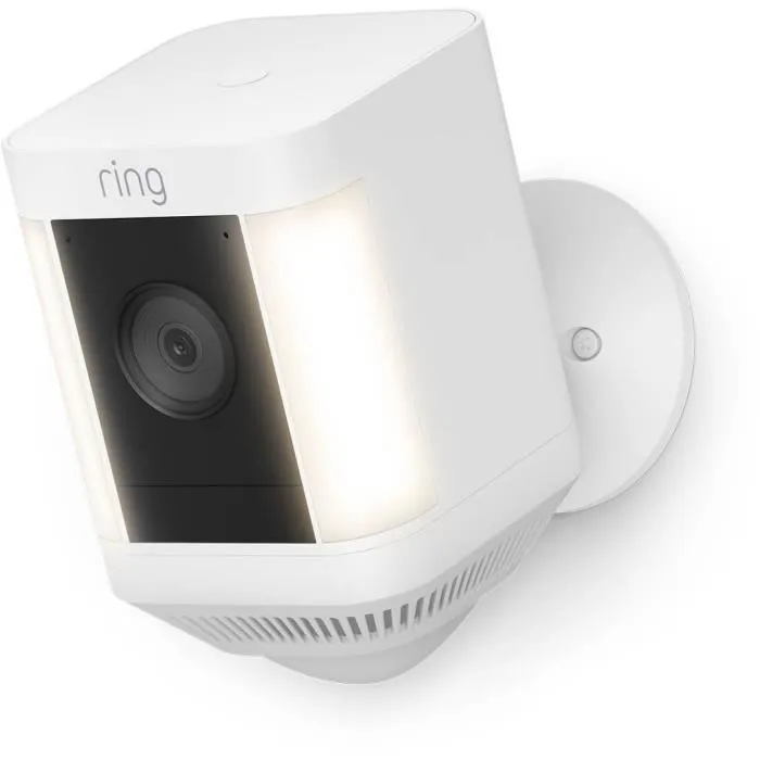 Ring Cámara de vigilancia con batería Spotlight Plus Blanca UE 2