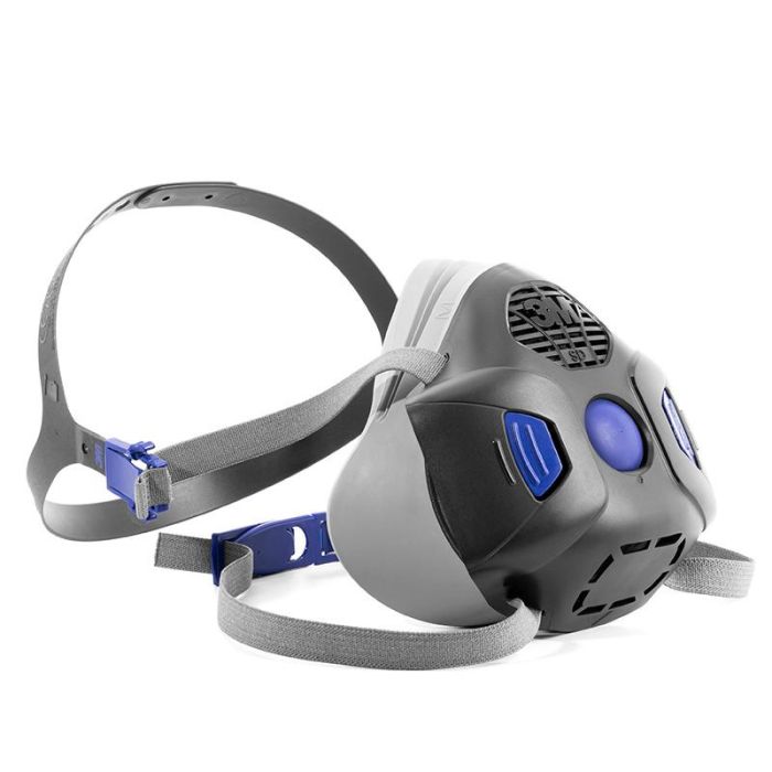 3M Media Mascarilla Secure-Click HF-802SD Mediana con Diafragma de Comunicación 1 3M Media Mascarilla Secure-Click HF-802SD Mediana con Diafragma de Comunicación 1