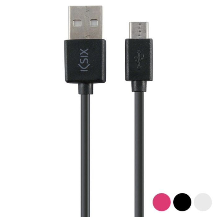 Cable USB a Micro USB KSIX 1 m 0 Cable USB a Micro USB KSIX 1 m 0