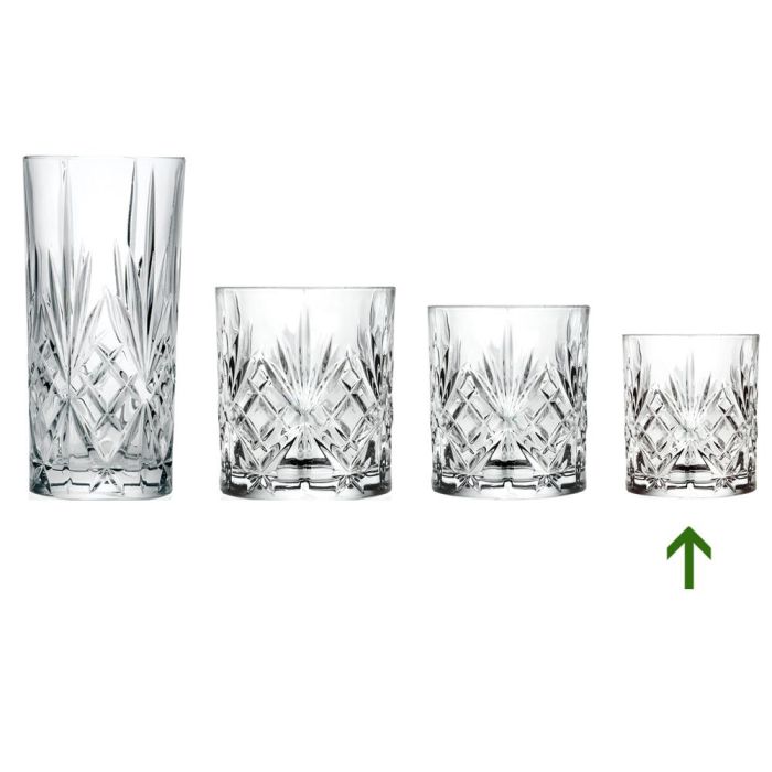 Rcr Cristalleria IT Melodia Vaso de Licor 80 Ml con Altura 60 mm (6 Unidades) de Cristal Eco-luxion 3 Rcr Cristalleria IT Melodia Vaso de Licor 80 Ml con Altura 60 mm (6 Unidades) de Cristal Eco-luxion 3