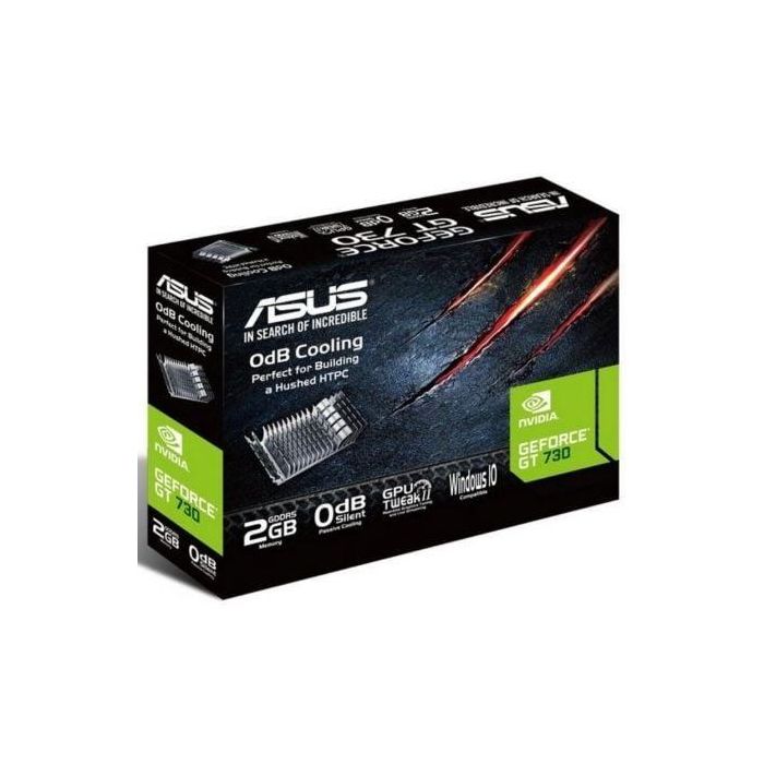 Tarjeta Gráfica Asus GeForce GT 730/ 2GB GDDR5 4 Tarjeta Gráfica Asus GeForce GT 730/ 2GB GDDR5 4