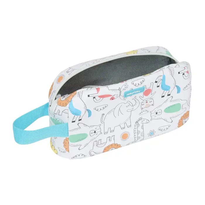 Portameriendas Térmico Safta Zoo Beige 21,5 x 12 x 6,5 cm 3