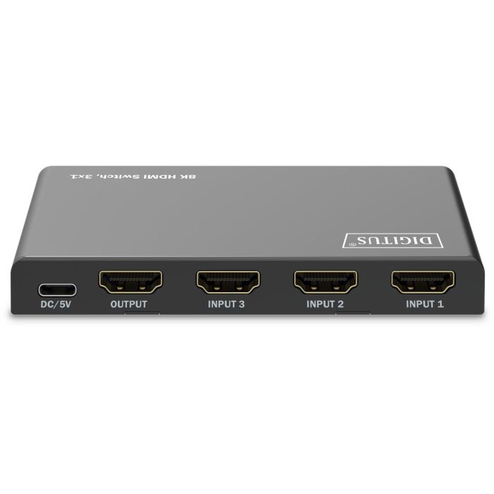 DIGITUS HDMI Switch. 3x1 8K/60Hz HDR. HDCP 2.3 2 DIGITUS HDMI Switch. 3x1 8K/60Hz HDR. HDCP 2.3 2