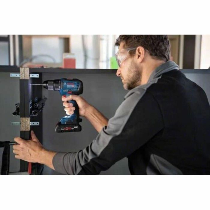 Bosch Professional GSR 18V-55 Taladro Atornillador a Batería Sin Escobillas 18V 2x4Ah Li-ion Mandril Metálico L-BOXX 2