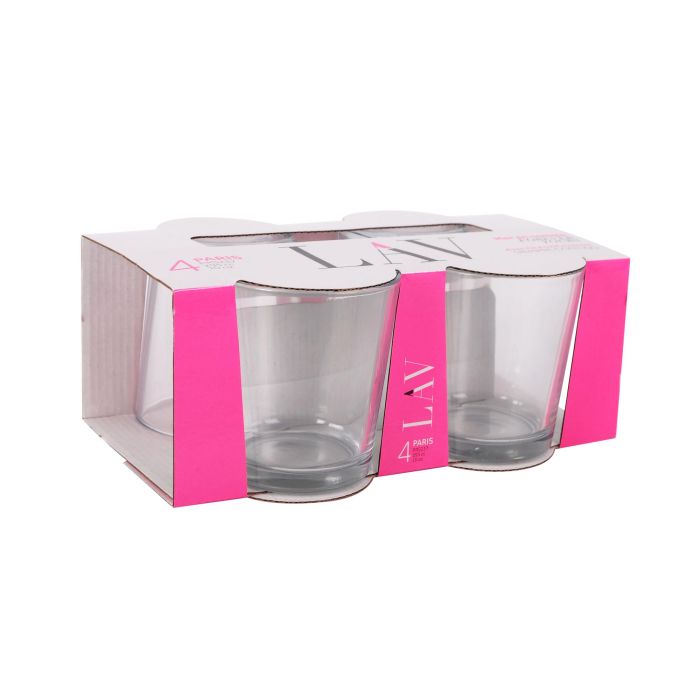 Set de 4 Vasos Paris 295 cc - LAV (12 Cajas) 5 Set de 4 Vasos Paris 295 cc - LAV (12 Cajas) 5