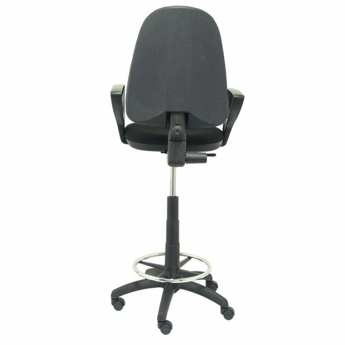 Taburete Ayna Bali Piqueras y Crespo T04CP Negro PVC 1 Taburete Ayna Bali Piqueras y Crespo T04CP Negro PVC 1