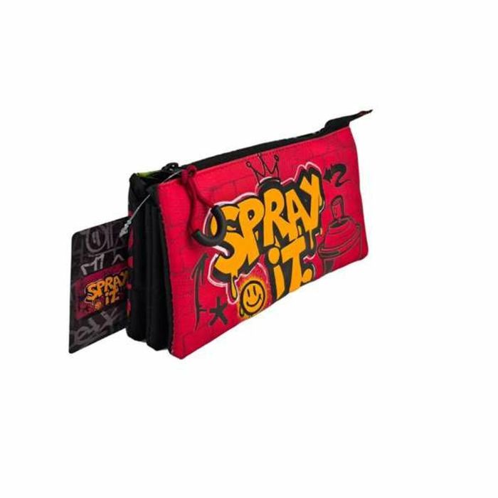 Toybags Estuche Triple Ranking Grafitti 11 x 23 x 5 cm 4