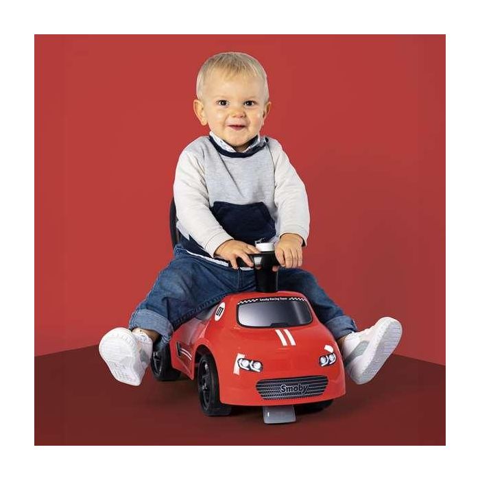 Smoby Correpasillos Rojo, Vehículo de Juguete para Bebés, Edad Mínima 18 Meses, de Plástico, Sin Pilas Ni Sonidos Ni Montaje 2 Smoby Correpasillos Rojo, Vehículo de Juguete para Bebés, Edad Mínima 18 Meses, de Plástico, Sin Pilas Ni Sonidos Ni Montaje 2
