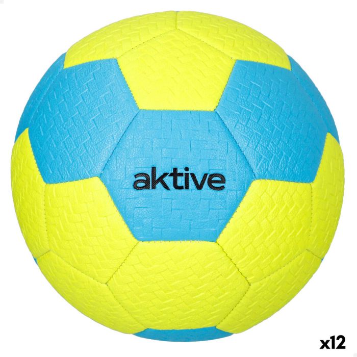 Balón de Fútbol Aktive Talla 5 22 x 22 x 22 cm 12 Unidades