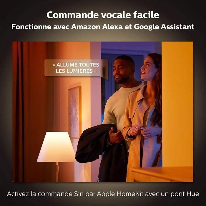 Philips Hue White & Color Ambiance, Bluetooth, White Compatible Iris funciona con Alexa, Google Assistant y Apple HomeKit 3 Philips Hue White & Color Ambiance, Bluetooth, White Compatible Iris funciona con Alexa, Google Assistant y Apple HomeKit 3