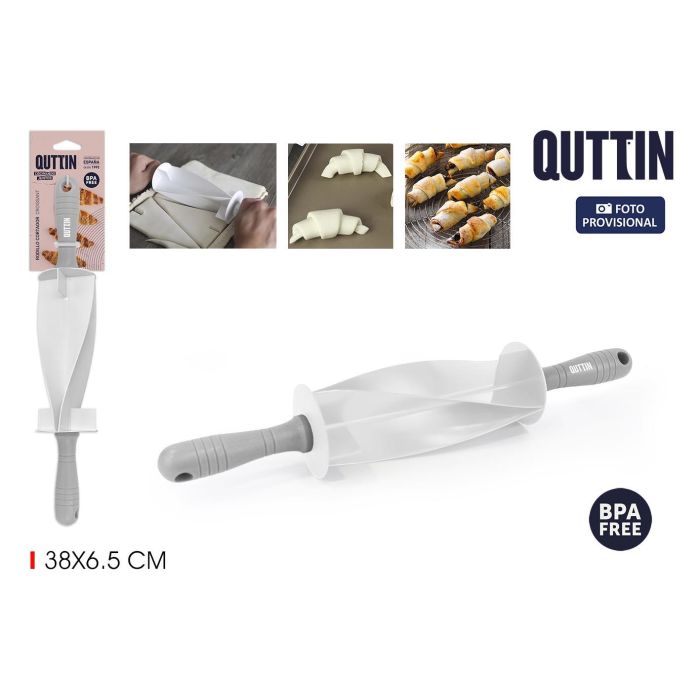Rodillo Cortador Croissant Quttin - Ideal para repostería (12 Unidades) Rodillo Cortador Croissant Quttin - Ideal para repostería (12 Unidades)