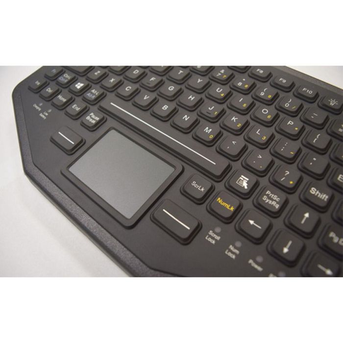 Teclado Gamber Johnson 7300-0113 Negro Qwerty Español 3