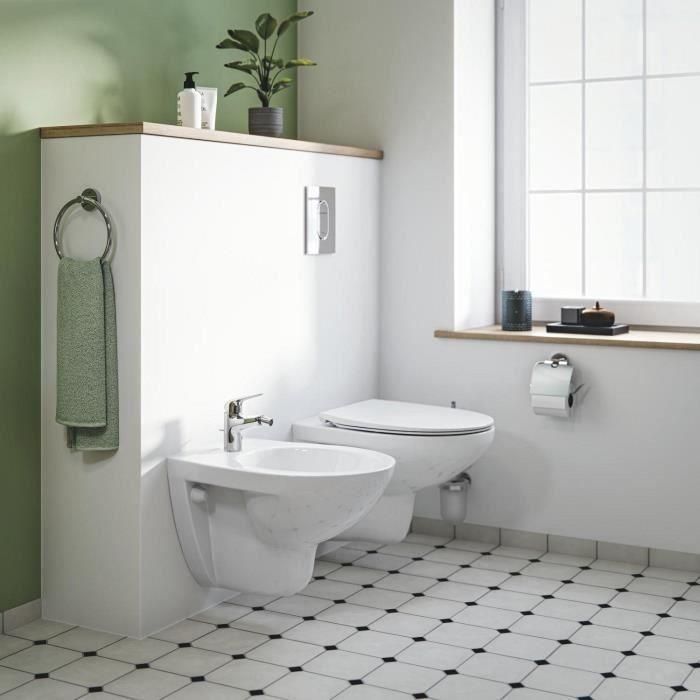Mezclador monomando de bidé - GROHE Swift - 24332001 - Cromo - Con rótula - Ahorro de agua 1 Mezclador monomando de bidé - GROHE Swift - 24332001 - Cromo - Con rótula - Ahorro de agua 1