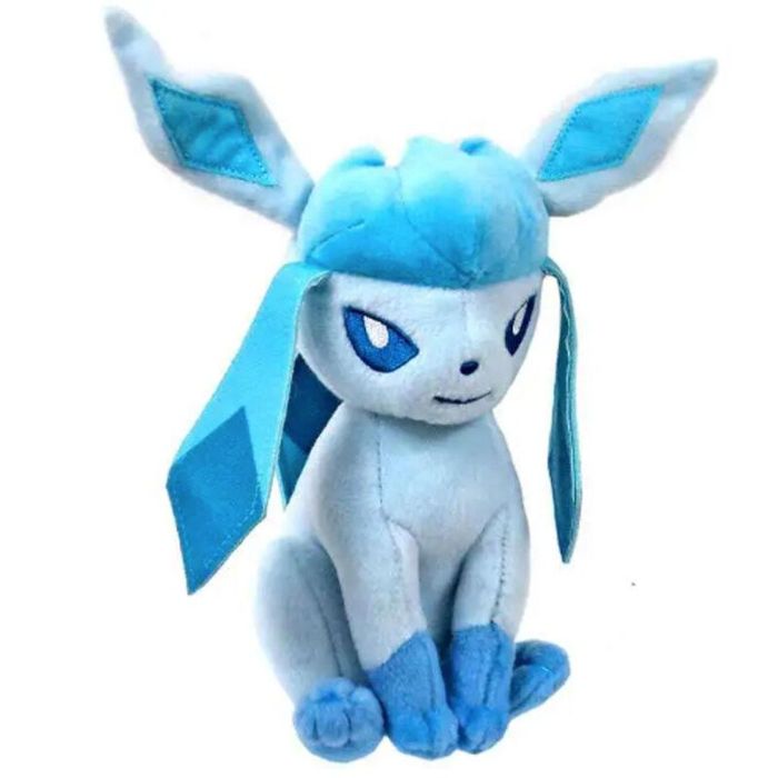 JAZWARES Peluche Glaceon Pokémon 24cm