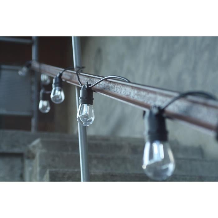 Rio AUC1728590983157 Guirnalda solar Rio Color 5 m negro 2