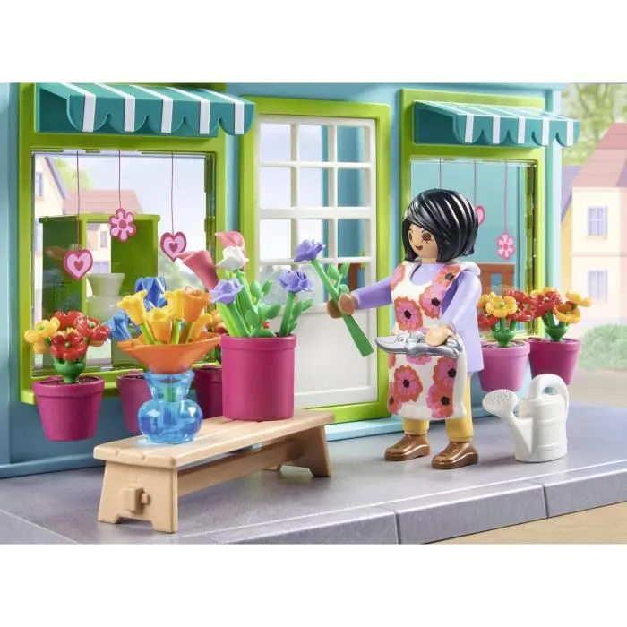 Playmobil Floristería Promo Packs 71807 - Mercado de Flores y Cafetería para Juego Imaginativo +4 Años 3