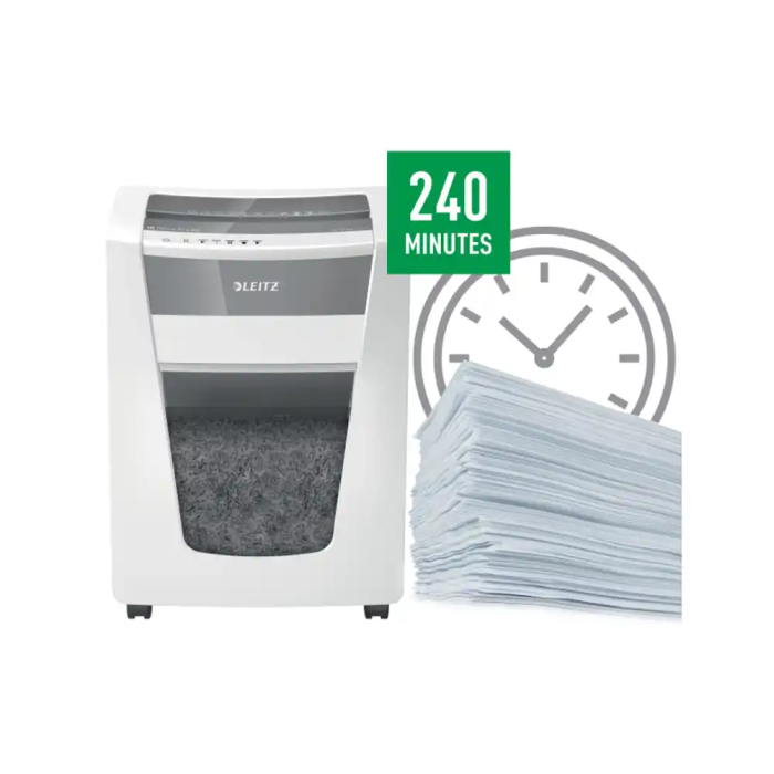 Trituradora de Papel Micro Corte Leitz Office Pro P5 Leitz IQ 30 L 4