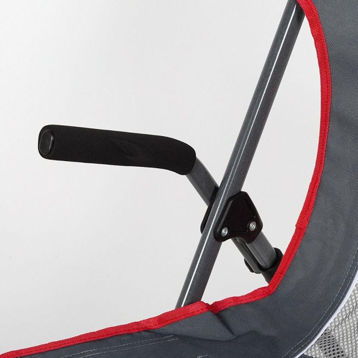 Silla de Camping Plegable Aktive Gris 59 x 97 x 68 cm (2 Unidades) 4 Silla de Camping Plegable Aktive Gris 59 x 97 x 68 cm (2 Unidades) 4