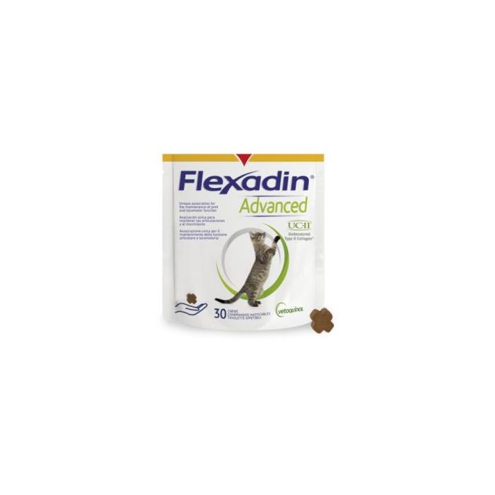 Vetoquinol Flexadin Advanced Gatos 30 Comp Masticable