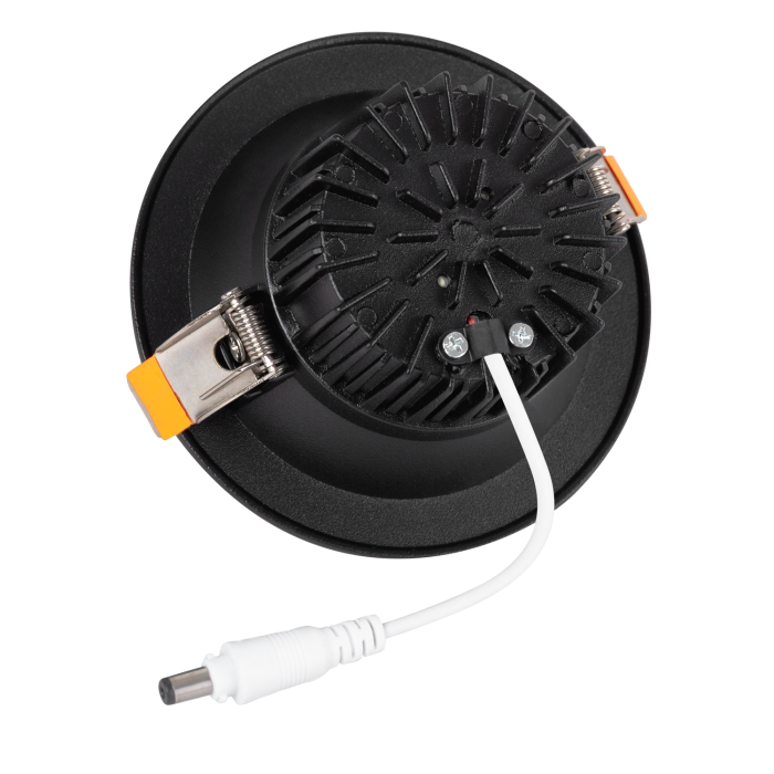 Foco Downlight Circular LED 9W 900Lm 4000K Anti-Deslumbrante UGR19 Negro 40.000H Foco Downlight Circular LED 9W 900Lm 4000K Anti-Deslumbrante UGR19 Negro 40.000H