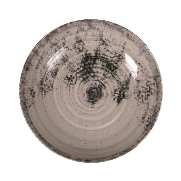 Plato Hondo Aspe Montecarlo Gris Mate 23 cm - Inde (12 Unidades) 2 Plato Hondo Aspe Montecarlo Gris Mate 23 cm - Inde (12 Unidades) 2