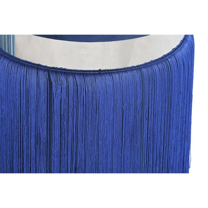 DKD Home Decor Reposapies Atlantico Set 2 Unidades Azul Marino y Celeste 35x35x41 cm Poliester Metal con Flecos 3 DKD Home Decor Reposapies Atlantico Set 2 Unidades Azul Marino y Celeste 35x35x41 cm Poliester Metal con Flecos 3