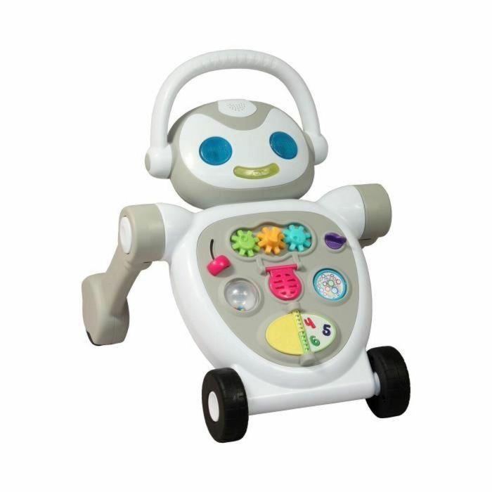 Bambisol Nono el Robot Andador Bebé Parlante Musical Juegos Interactivos Aprende Inglés Plegable 10-36 Meses Blanco Bambisol Nono el Robot Andador Bebé Parlante Musical Juegos Interactivos Aprende Inglés Plegable 10-36 Meses Blanco