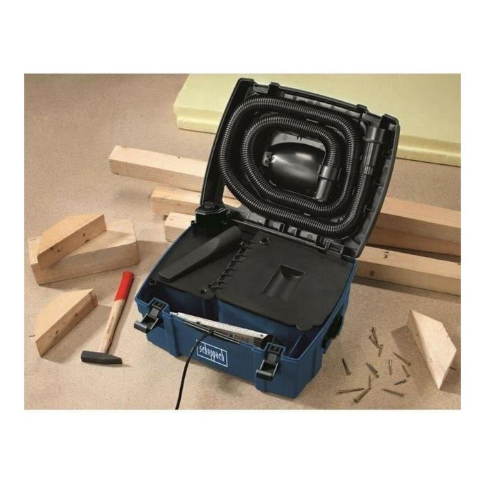 Scheppach HD2P Aspiradora multifuncional portátil 3 en 1 de 1250W y 5L, con bolsa colectora de polvo y accesorios. 4 Scheppach HD2P Aspiradora multifuncional portátil 3 en 1 de 1250W y 5L, con bolsa colectora de polvo y accesorios. 4