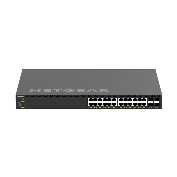 NETGEAR M4350-24X4V Switch Gestionado L3 PoE 24 Puertos 10G Ethernet SFP28 para Montaje en Rack 7 NETGEAR M4350-24X4V Switch Gestionado L3 PoE 24 Puertos 10G Ethernet SFP28 para Montaje en Rack 7