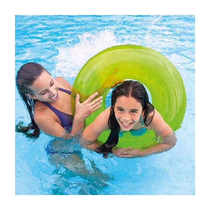 Flotador rueda transparente 76cm - modelos surtidos 2 Flotador rueda transparente 76cm - modelos surtidos 2