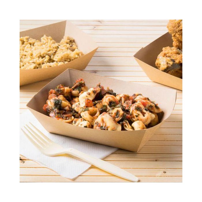 Set de 12 barquillas Kraft 16x12 cm Algon (24 Cajas) 3 Set de 12 barquillas Kraft 16x12 cm Algon (24 Cajas) 3