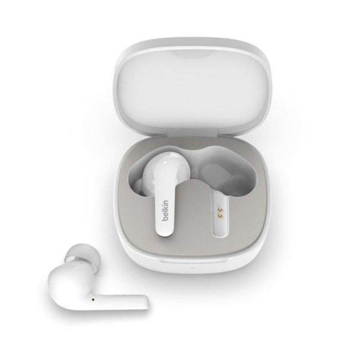 Auriculares con Micrófono Belkin AUC006BTWH Blanco 3 Auriculares con Micrófono Belkin AUC006BTWH Blanco 3