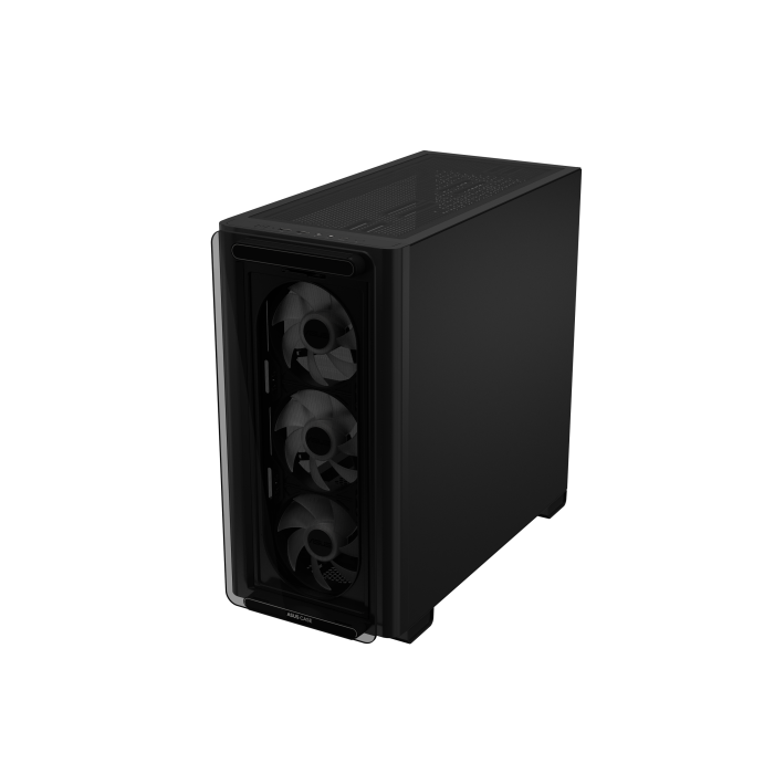 Asus A23 PLUS TG ARGB Negro - Torre PC, micro ATX/Mini-ITX, 3x120mm Ventiladores, Vidrio Templado, RGB, Ref. 90DC00K0-B19010 8