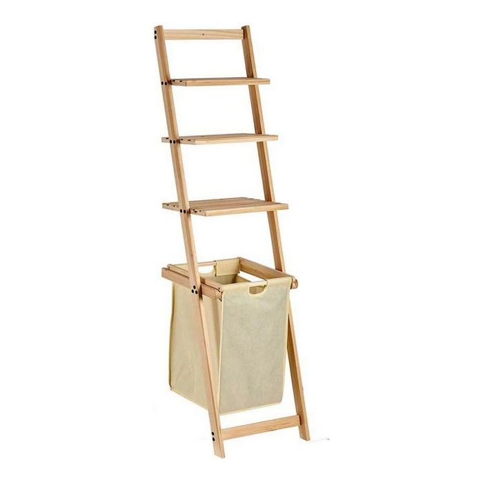 Estantería Kipit MH15930 Marrón Beige Madera 36 x 151 x 41,5 cm Estantería Kipit MH15930 Marrón Beige Madera 36 x 151 x 41,5 cm
