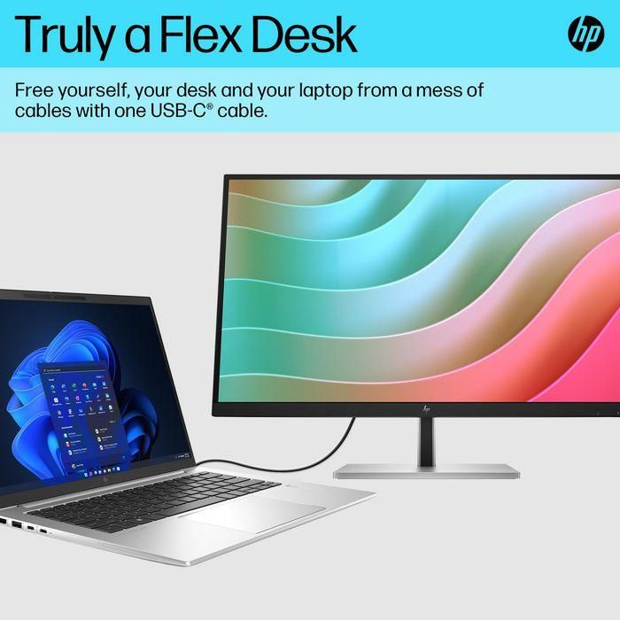 HP E27k G5 Monitor 4K Ultra HD con USB-C, Pantalla de Alta Precisión para Visuales Increíbles y Máxima Productividad Profesional 7