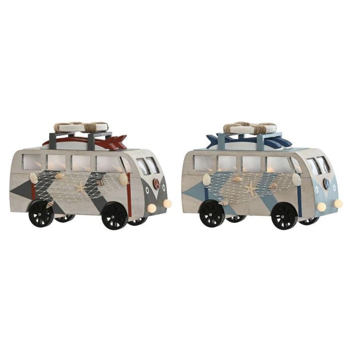 Decoracion Luminosa Antique DKD Home Decor Azul Terracota 7 x 14 x 22 cm (2 Unidades) Decoracion Luminosa Antique DKD Home Decor Azul Terracota 7 x 14 x 22 cm (2 Unidades)