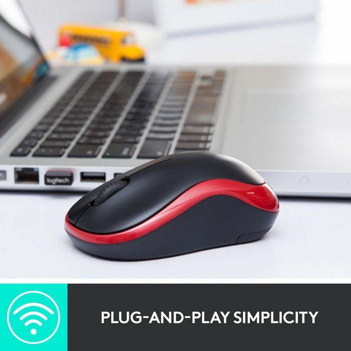 Logitech Wireless Mouse M185, RF Wireless, Alkaline, Grey 13 Logitech Wireless Mouse M185, RF Wireless, Alkaline, Grey 13