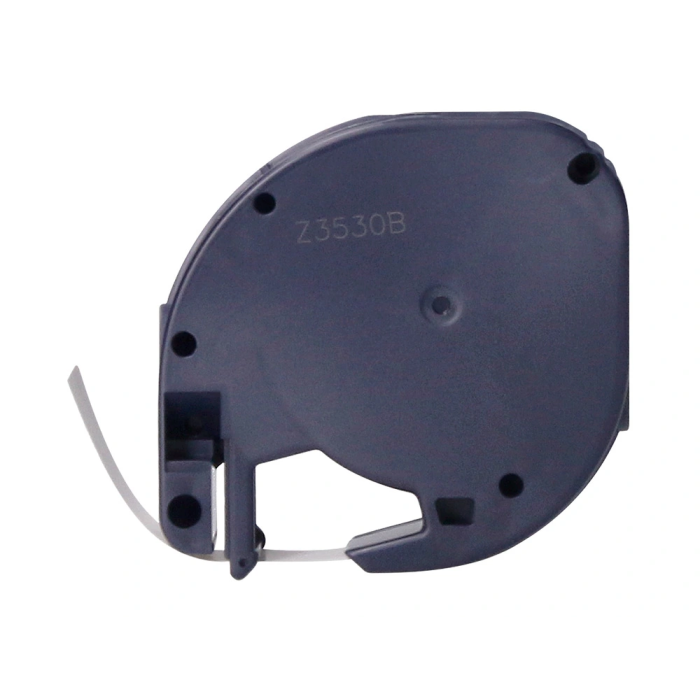 Q-connect Cinta para Rotuladora Letratag LT-124 12mm x 4mt Negro-Blanco Perla Consumible Oficina Hogar Escuela 2