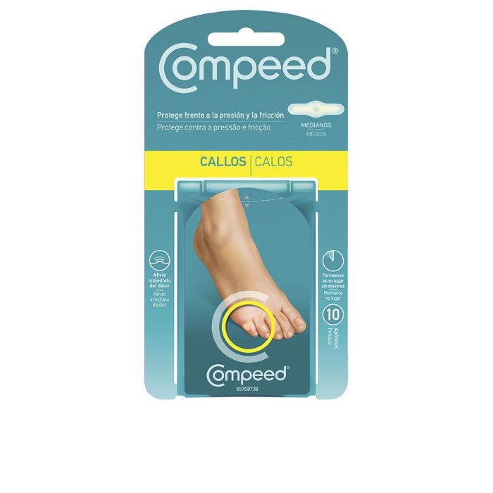 Compeed Apósitos para Callos Medianos 10 unidades Compeed Apósitos para Callos Medianos 10 unidades