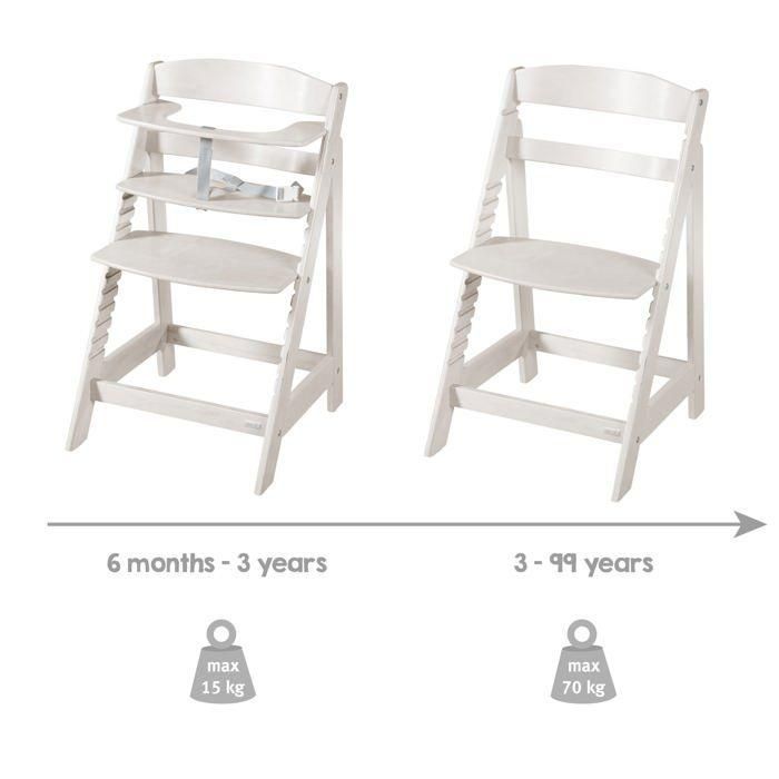 Trona convertible - ROBA - SIT UP FLEX - Desde los 6 meses hasta los 70 kg - Gris claro 4 Trona convertible - ROBA - SIT UP FLEX - Desde los 6 meses hasta los 70 kg - Gris claro 4