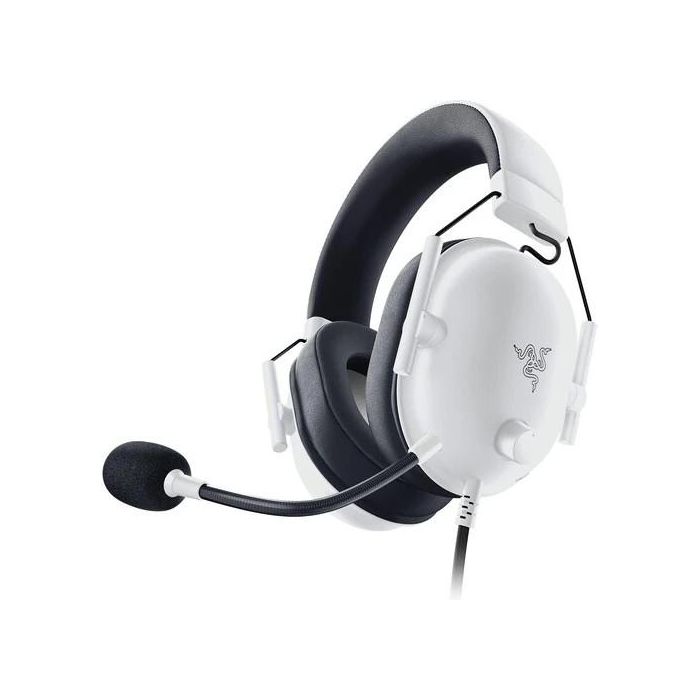 Razer BlackShark V2 X Auriculares Gaming con Cable para Xbox, Micrófono Extraíble y Filtrado de Ruido, Blanco