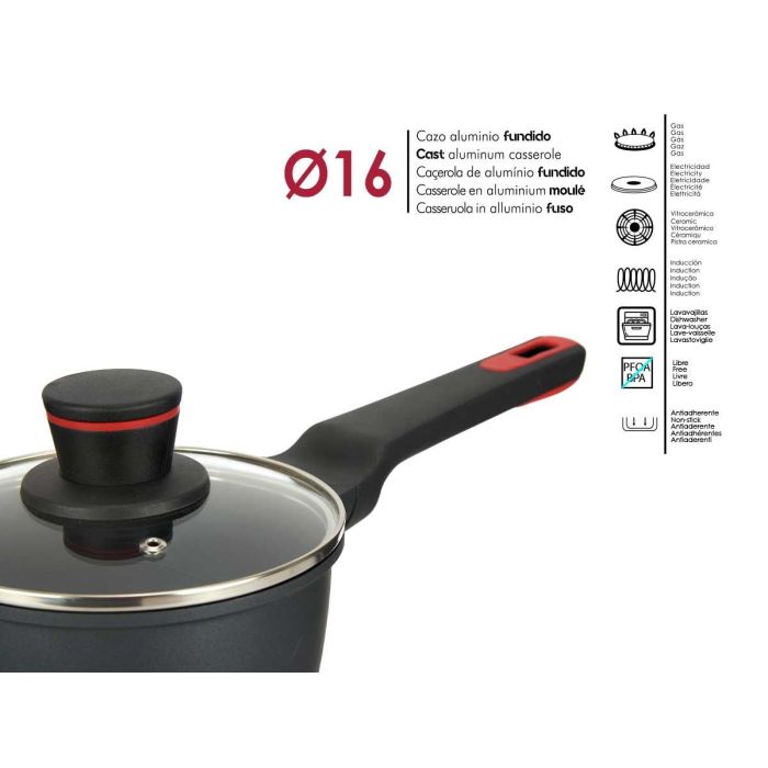 Cazo 16Cm Al Fundido Full Induction Molten Kinvara (6 Unidades) 3 Cazo 16Cm Al Fundido Full Induction Molten Kinvara (6 Unidades) 3