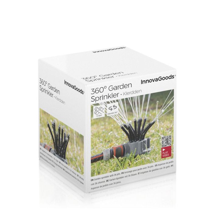 Aspersor de Riego 360º para Jardín Klerdden InnovaGoods 36 chorros 1