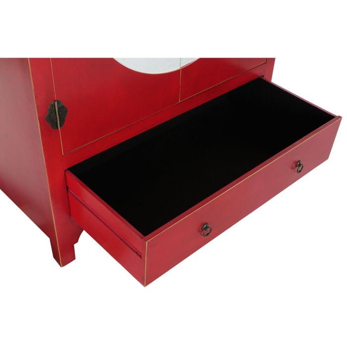 Armario Oriental DKD Home Decor Rojo 50.5 x 186.2 x 85.5 cm 3