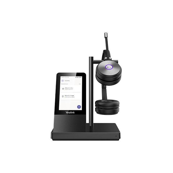 Yealink WHB660 Base de Carga para Auriculares WH66 MS, Negro - Soporte Estación