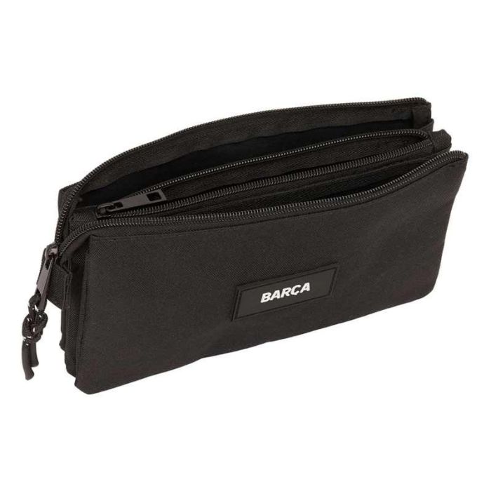 Safta Portatodo Triple F.C.Barcelona Chica Negro 22x12x3 cm 5