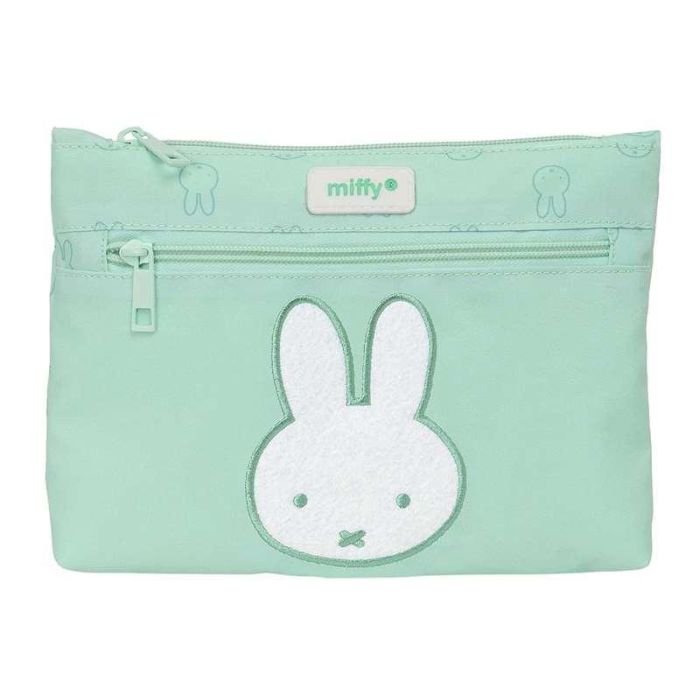 Portatodo Doble Miffy Menta Menta 23 x 16 x 3 cm 2 Portatodo Doble Miffy Menta Menta 23 x 16 x 3 cm 2