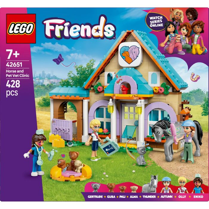 LEGO 42651 Caballo y Clínica Veterinaria de Mascotas LEGO Friends con 3 Minipersonajes, Caballo, 3 Perros y Gata 11 LEGO 42651 Caballo y Clínica Veterinaria de Mascotas LEGO Friends con 3 Minipersonajes, Caballo, 3 Perros y Gata 11