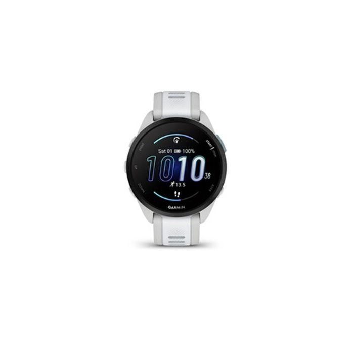 Reloj GPS conectado - GARMIN - Forerunner 165 - 1.2 - Blanco con pulsera Blanca y Gris Claro Reloj GPS conectado - GARMIN - Forerunner 165 - 1.2 - Blanco con pulsera Blanca y Gris Claro